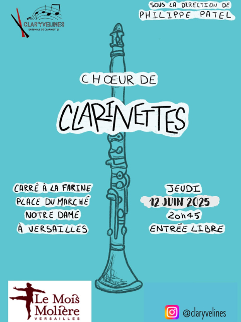 coeur de clarinettes - mois molière - 062025